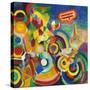 Delaunay: Hommage Bleriot-Robert Delaunay-Stretched Canvas