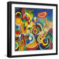 Delaunay: Hommage Bleriot-Robert Delaunay-Framed Giclee Print