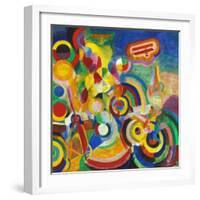 Delaunay: Hommage Bleriot-Robert Delaunay-Framed Giclee Print