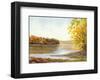 Delaware North from Stockton-Elissa Gore-Framed Giclee Print