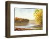 Delaware North from Stockton-Elissa Gore-Framed Giclee Print