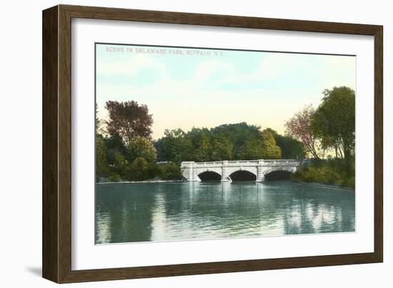 Delaware Park, Buffalo, New York-null-Framed Art Print