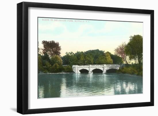 Delaware Park, Buffalo, New York-null-Framed Art Print