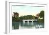 Delaware Park, Buffalo, New York-null-Framed Art Print