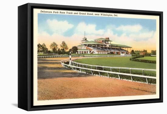 Delaware Park Race Track, Wilmington, Delaware-null-Framed Stretched Canvas
