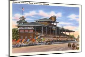 Delaware Park Race Track, Wilmington, Delaware-null-Mounted Art Print