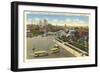 Delaware River Bridge, Camden-null-Framed Premium Giclee Print