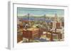 Delaware River Bridge, Philadelphia, Pennsylvania-null-Framed Art Print