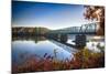 Delaware River Bridge-George Oze-Mounted Photographic Print