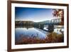 Delaware River Bridge-George Oze-Framed Photographic Print