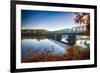 Delaware River Bridge-George Oze-Framed Photographic Print