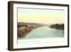 Delaware River, Easton-null-Framed Art Print