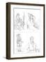 Delawares and Mohicans, 1841-Myers and Co-Framed Giclee Print