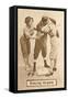 Delaying the Game, Baseball Players Kissing-null-Framed Stretched Canvas