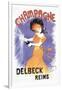 Delbeck Reims Champagne-Leonetto Cappiello-Framed Art Print