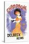 Delbeck Reims Champagne-Leonetto Cappiello-Stretched Canvas