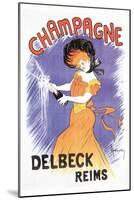 Delbeck Reims Champagne-Leonetto Cappiello-Mounted Art Print