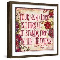 Delecor Psalm I-Art Licensing Studio-Framed Giclee Print