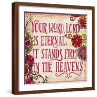 Delecor Psalm I-Art Licensing Studio-Framed Giclee Print