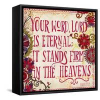 Delecor Psalm I-Art Licensing Studio-Framed Stretched Canvas