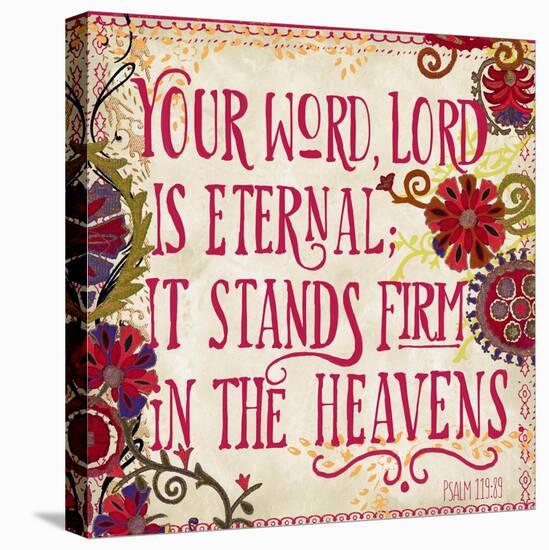 Delecor Psalm I-Art Licensing Studio-Stretched Canvas