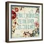 Delecor Psalm II-Art Licensing Studio-Framed Giclee Print