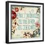 Delecor Psalm II-Art Licensing Studio-Framed Giclee Print