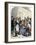 Delegates Signing the Declaration of American Independence, July 4, 1776-null-Framed Giclee Print