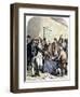 Delegates Signing the Declaration of American Independence, July 4, 1776-null-Framed Premium Giclee Print