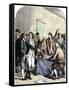 Delegates Signing the Declaration of American Independence, July 4, 1776-null-Framed Stretched Canvas