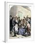 Delegates Signing the Declaration of American Independence, July 4, 1776-null-Framed Giclee Print