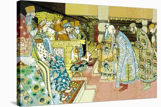 Delegates-Ivan Bilibin-Stretched Canvas