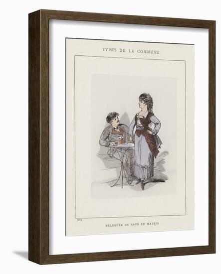 Deleguee Du Cafe De Madrid-Charles Albert d'Arnoux Bertall-Framed Giclee Print