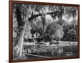 Deleon Springs, Florida - Scenic View-Lantern Press-Framed Art Print