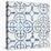 Delft Blue Pattern 1-Hope Smith-Stretched Canvas