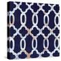 Delft Blue Pattern 3-Hope Smith-Stretched Canvas