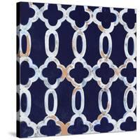 Delft Blue Pattern 3-Hope Smith-Stretched Canvas
