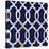 Delft Blue Pattern 3-Hope Smith-Stretched Canvas