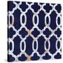 Delft Blue Pattern 3-Hope Smith-Stretched Canvas