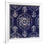 Delft Blue Pattern 4-Hope Smith-Framed Art Print