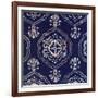 Delft Blue Pattern 4-Hope Smith-Framed Art Print