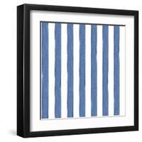 Delft Delight Pattern II-Kristy Rice-Framed Art Print