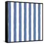 Delft Delight Pattern II-Kristy Rice-Framed Stretched Canvas