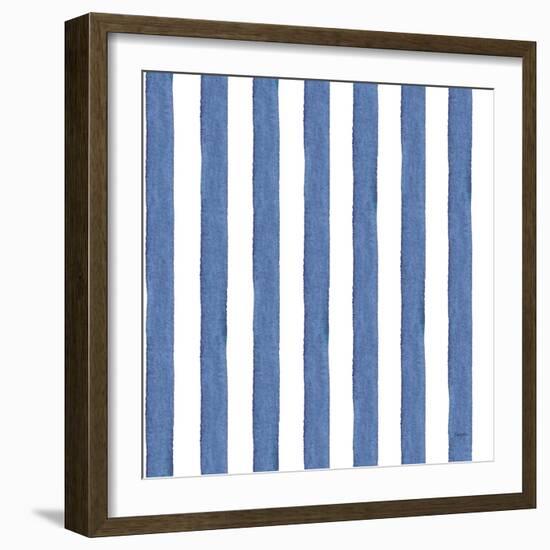 Delft Delight Pattern II-Kristy Rice-Framed Art Print