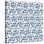 Delft Delight Pattern III-Kristy Rice-Stretched Canvas