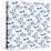 Delft Delight Pattern IV-Kristy Rice-Stretched Canvas