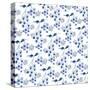 Delft Delight Pattern IV-Kristy Rice-Stretched Canvas