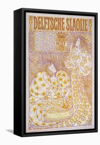 Delft Salad Oil-Jan Toorop-Framed Stretched Canvas