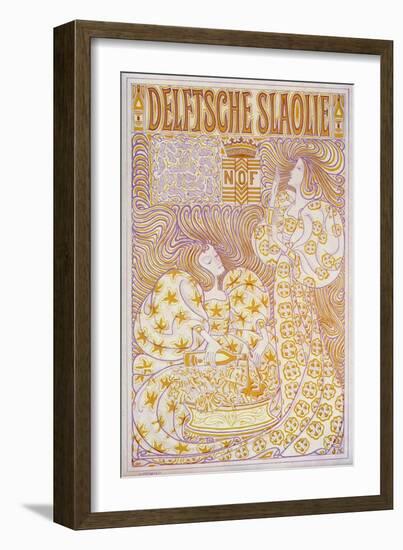 Delft Salad Oil-Jan Toorop-Framed Art Print