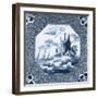 Delft Tile I-Vision Studio-Framed Art Print